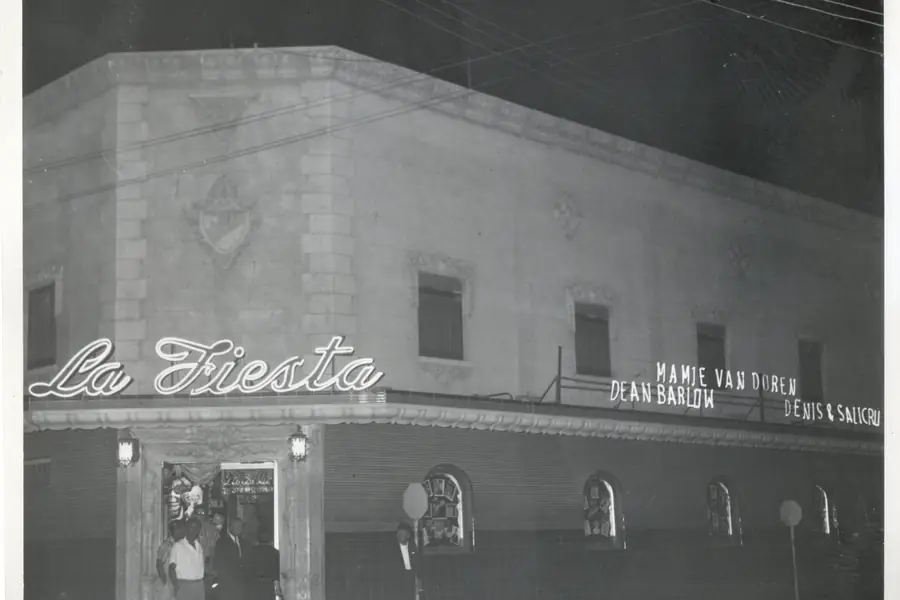 Mamie Van Doren and Dean Barlow at La Fiesta, 1964