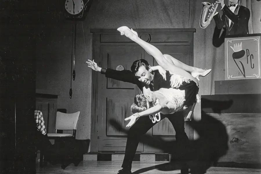 Dean and Mary Doyle at the Sahara Hotel, 1960